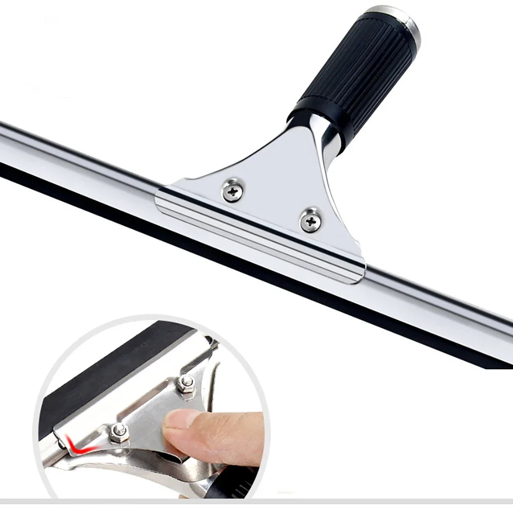 15/25/35/45cm Car Glass Cleaner Home Shower Bathroom Scraper Window Glass Cleaning Squeegee Blade Water Wiper B53